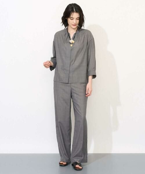 Maison de CINQ / メゾン ドゥ サンク シャツ・ブラウス | [セットアップ対応]ファインウールブラウス | 詳細2