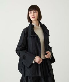 Maison de CINQ / メゾン ドゥ サンク その他アウター | 【小さいサイズ】ライトタフタシャーリングデザインブルゾン