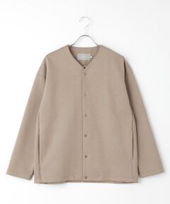 SNAP BUTTON CARDIGAN -solid-