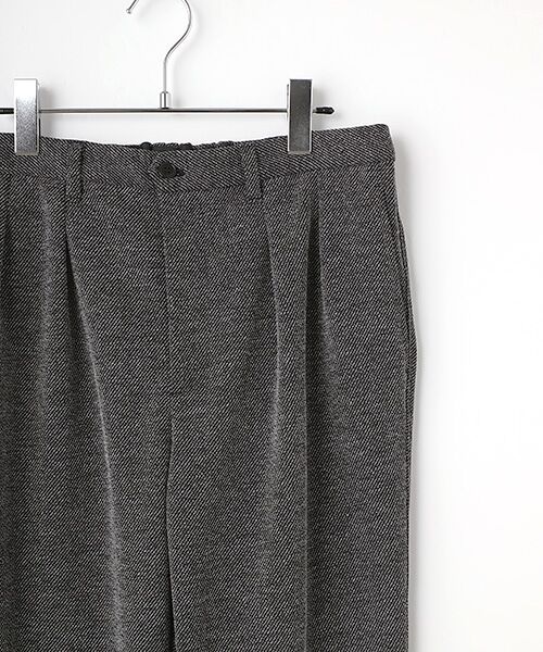 maison de F / メゾンドエフ その他パンツ | TWEED CLASSIC TAPERED PANTS | 詳細2