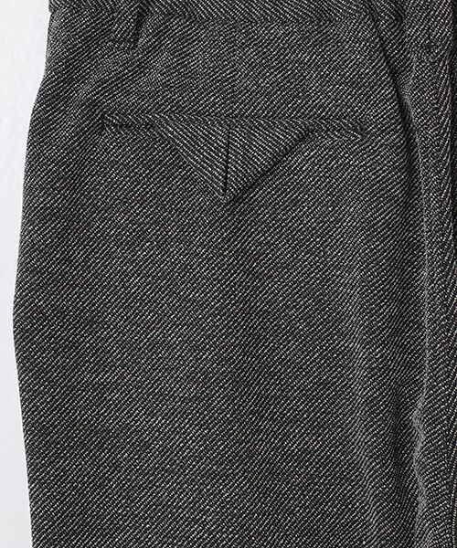 maison de F / メゾンドエフ その他パンツ | TWEED CLASSIC TAPERED PANTS | 詳細4