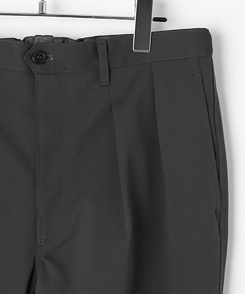 maison de F / メゾンドエフ スラックス・ドレスパンツ | SOLID DOUBLE-KNIT TAPERED PANTS | 詳細3