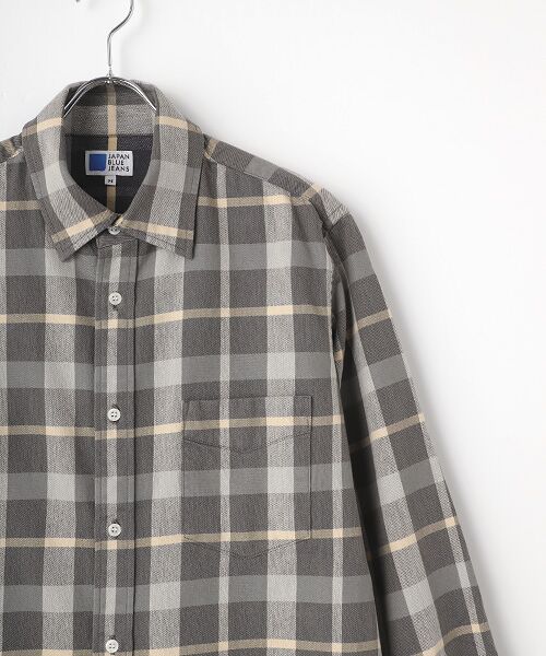 maison de F / メゾンドエフ シャツ・ブラウス | sulpher dyed check shirts | 詳細2