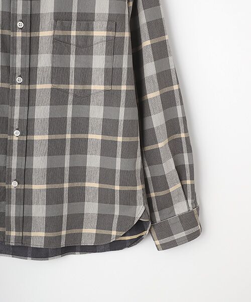 maison de F / メゾンドエフ シャツ・ブラウス | sulpher dyed check shirts | 詳細3