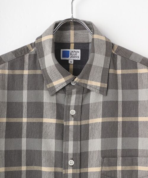 maison de F / メゾンドエフ シャツ・ブラウス | sulpher dyed check shirts | 詳細4