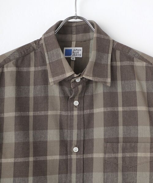 maison de F / メゾンドエフ シャツ・ブラウス | sulpher dyed check shirts | 詳細5