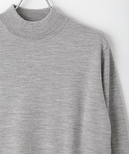 maison de F / メゾンドエフ ニット・セーター | WOOL MOCK NECK | 詳細2