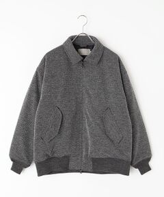 KNIT CWU BLOUSON -tweed-