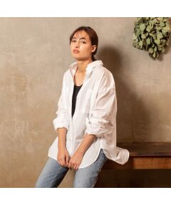 maison de F / メゾンドエフ シャツ・ブラウス | 長袖両脇ディープスリットシャツ