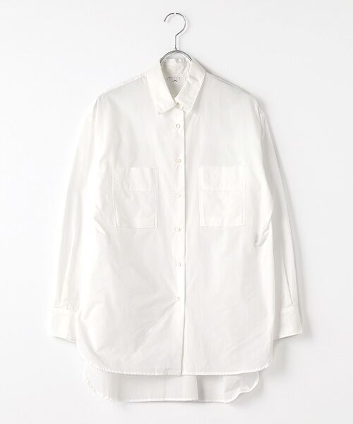 maison de F / メゾンドエフ シャツ・ブラウス | 長袖両脇ディープスリットシャツ | 詳細2