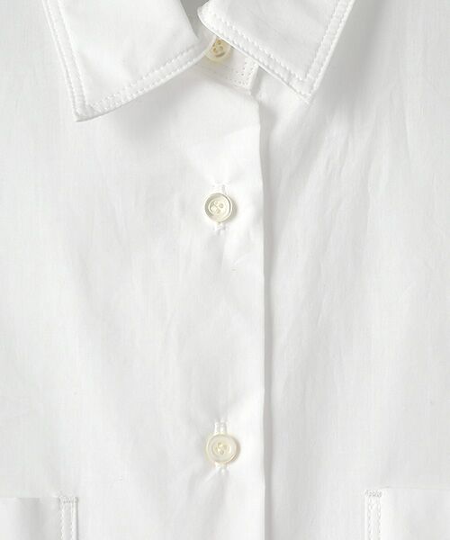 maison de F / メゾンドエフ シャツ・ブラウス | 長袖両脇ディープスリットシャツ | 詳細3