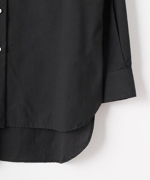 maison de F / メゾンドエフ シャツ・ブラウス | 長袖両脇ディープスリットシャツ | 詳細7