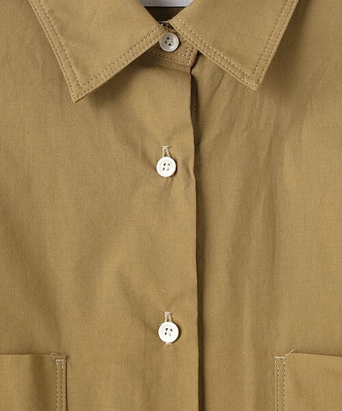 maison de F / メゾンドエフ シャツ・ブラウス | 長袖両脇ディープスリットシャツ | 詳細10