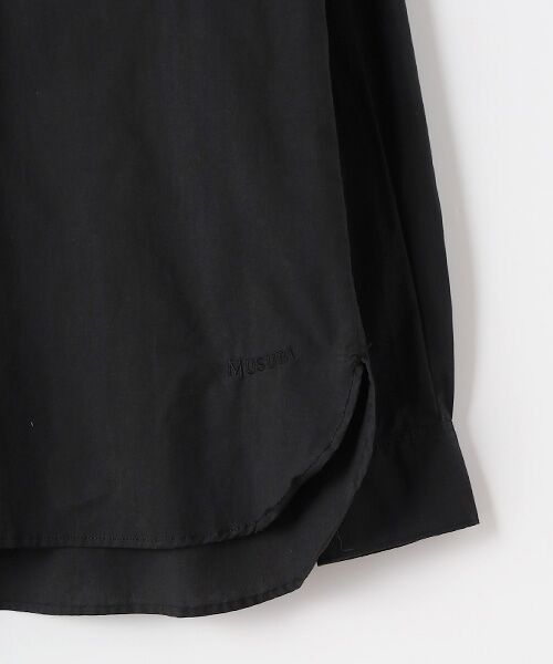 maison de F / メゾンドエフ シャツ・ブラウス | 長袖シングルポケット刺繍入りシャツ | 詳細12