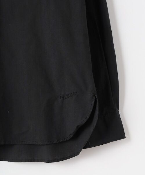 maison de F / メゾンドエフ シャツ・ブラウス | 長袖シングルポケット刺繍入りシャツ | 詳細7