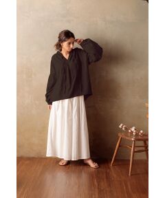 maison de F / メゾンドエフ シャツ・ブラウス | リボン付きふんわりブラウス