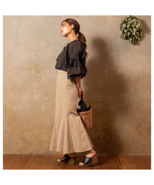 maison de F / メゾンドエフ ロング・マキシ丈スカート | アンクル丈マーメイドスカート | 詳細1