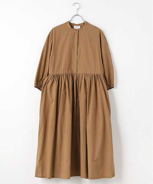 maison de F / メゾンドエフ ロング・マキシ丈ワンピース | 7分袖ギャザーワンピース | 詳細3