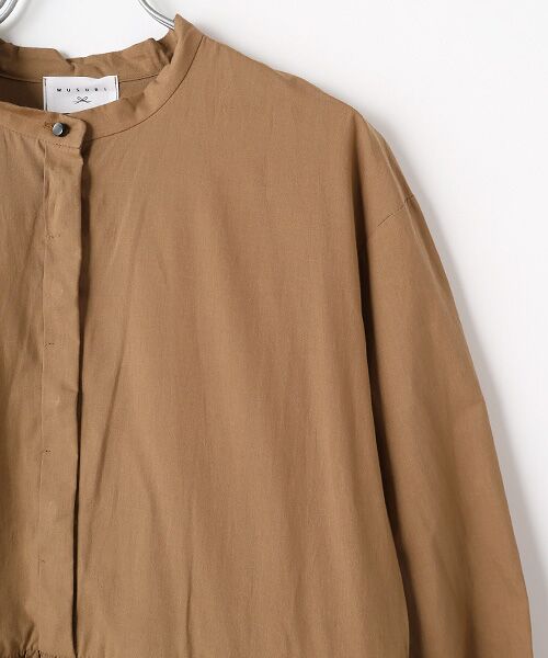 maison de F / メゾンドエフ ロング・マキシ丈ワンピース | 7分袖ギャザーワンピース | 詳細5