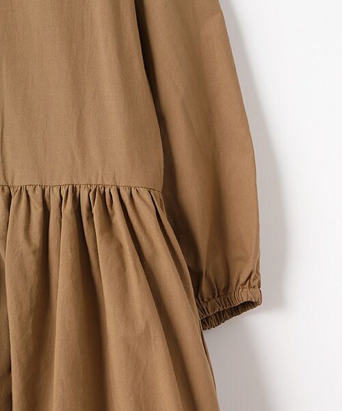 maison de F / メゾンドエフ ロング・マキシ丈ワンピース | 7分袖ギャザーワンピース | 詳細6