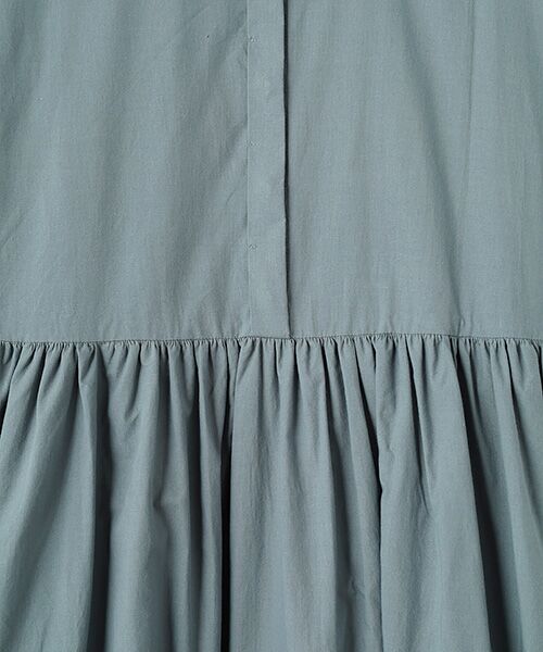 maison de F / メゾンドエフ ロング・マキシ丈ワンピース | 7分袖ギャザーワンピース | 詳細11