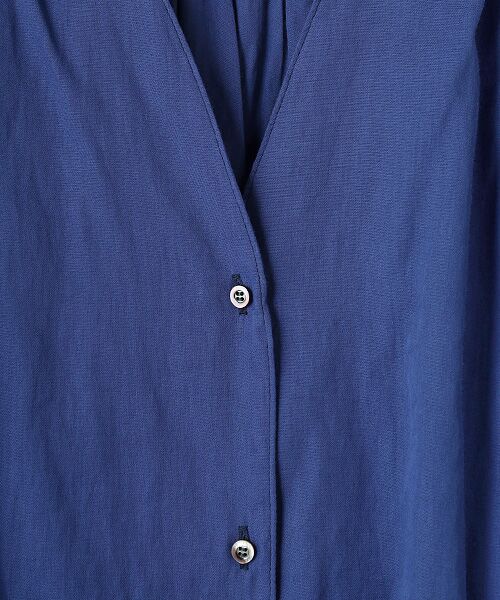 maison de F / メゾンドエフ ロング・マキシ丈ワンピース | エアリーロングシャツワンピース | 詳細14