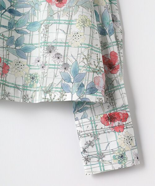 maison de F / メゾンドエフ シャツ・ブラウス | LIBERTY OKKAKE SHIRT | 詳細3