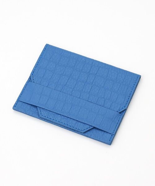 maison de F/メゾンドエフ small wallet スカイブルー フリー maison de F/メゾンドエフ small wallet スカイブルー フリー