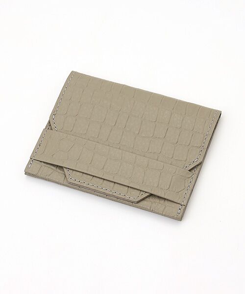 maison de F/メゾンドエフ small wallet グレージュ フリー maison de F/メゾンドエフ small wallet グレージュ フリー