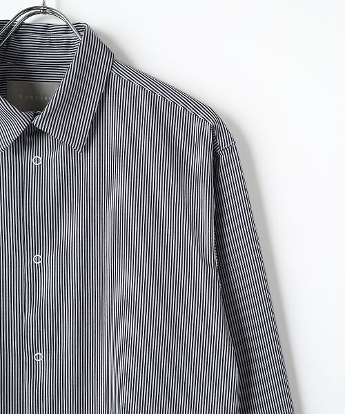 maison de F / メゾンドエフ シャツ・ブラウス | albini stripe shirt | 詳細4