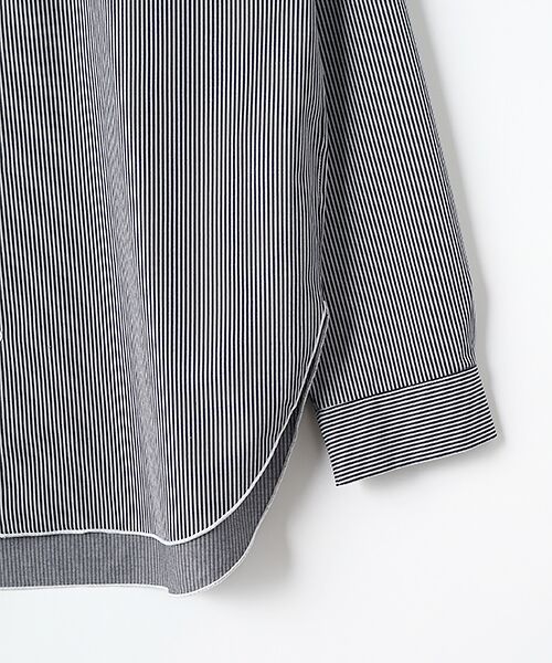 maison de F / メゾンドエフ シャツ・ブラウス | albini stripe shirt | 詳細5