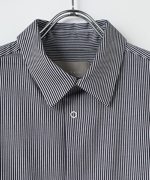 maison de F / メゾンドエフ シャツ・ブラウス | albini stripe shirt | 詳細6