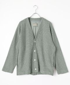 maison de F / メゾンドエフ カーディガン・ボレロ | 3d waffle cardigan