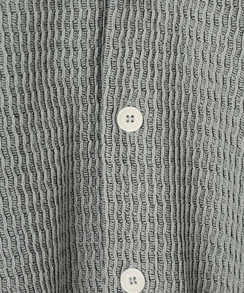 maison de F / メゾンドエフ カーディガン・ボレロ | 3d waffle cardigan | 詳細8