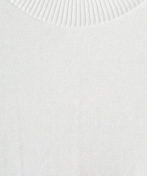 maison de F / メゾンドエフ ニット・セーター | Riccio モックネックロングスリーブニットソー | 詳細1