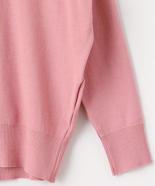 maison de F / メゾンドエフ ニット・セーター | Riccio モックネックロングスリーブニットソー | 詳細5