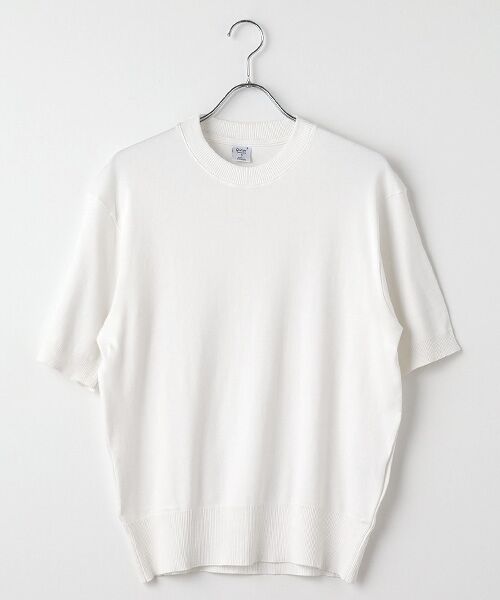 maison de F / メゾンドエフ ニット・セーター | Aragosta　クルーネックニットソー（ビアンコ）