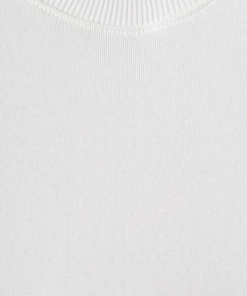maison de F / メゾンドエフ ニット・セーター | ARGENTO　クルーネック５分袖ニットソー | 詳細1