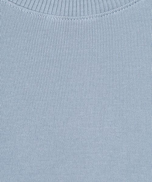 maison de F / メゾンドエフ ニット・セーター | ARGENTO　クルーネック５分袖ニットソー | 詳細7