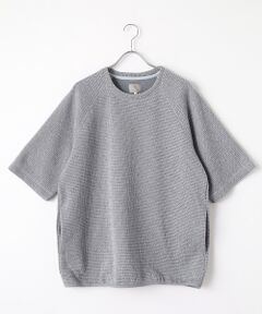 maison de F / メゾンドエフ Tシャツ | honeycomb knit tee