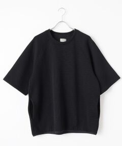 honeycomb knit tee
