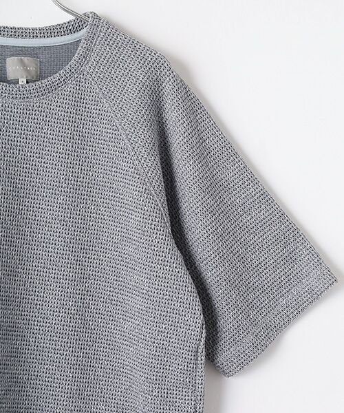 maison de F / メゾンドエフ Tシャツ | honeycomb knit tee | 詳細2