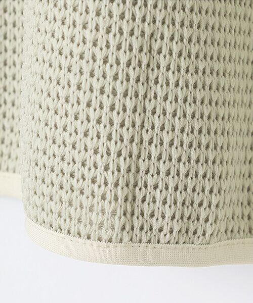 maison de F / メゾンドエフ Tシャツ | honeycomb knit tee | 詳細7