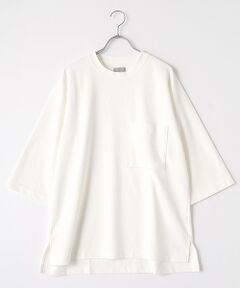 【 】SALE★モノグラムクルーネック Tシャツドレス クルーネックTシャツ《BODYWILD×ゼロプレッシャー》《長袖