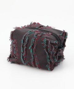maison de F / メゾンドエフ ポーチ | Caramel pouch / funky fringe