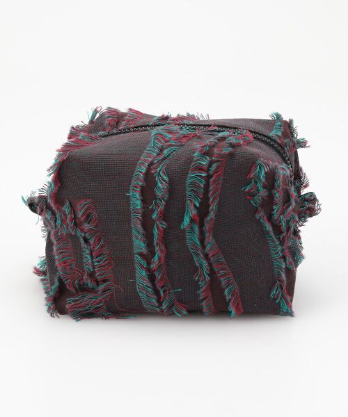 maison de F / メゾンドエフ ポーチ | Caramel pouch / funky fringe | 詳細1