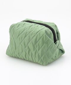 maison de F / メゾンドエフ ポーチ | Caramel pouch / green matrasse