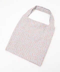 maison de F / メゾンドエフ エコバッグ | DOUBLE bag / orange dots / L