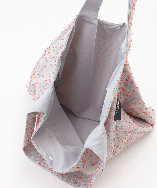 maison de F / メゾンドエフ エコバッグ | DOUBLE bag / orange dots / L | 詳細2