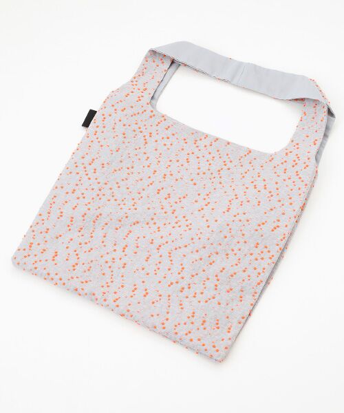 maison de F / メゾンドエフ エコバッグ | DOUBLE bag / orange dots / M | 詳細1